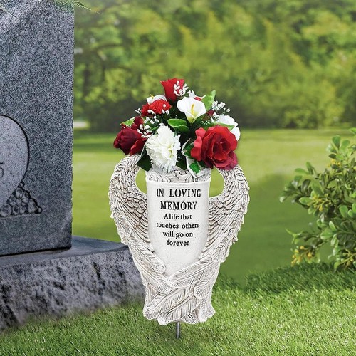Cimitero tomba vaso fiori - tomba,