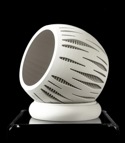 Vaso fiori design - fiori, 3d