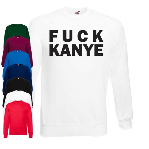 Maglione kanye shut - fu*k,
