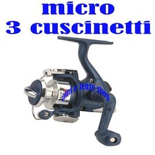 mulinello piccolo micro pesca trota fiume canna barbara regolabile torrente