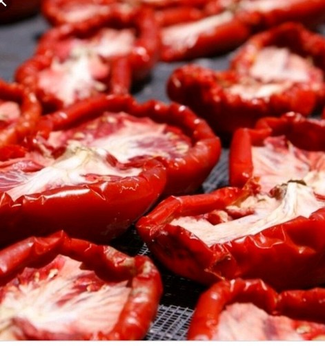 Pomodori secchi fatti casa - pomodori, in