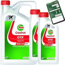 Olio motore 7L Castrol GTX