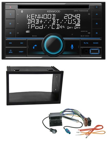 Kenwood 2din dab usb - cd,
