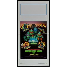 locandina TARTARUGHE NINJA II