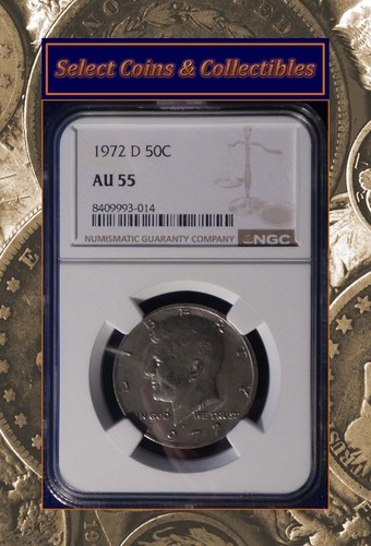 1972 kennedy mezzo dollaro - kennedy,