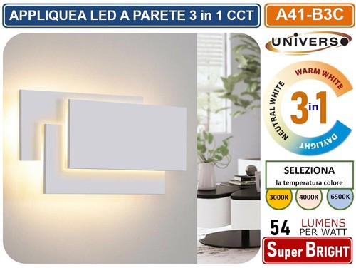 Applique led rettangolare - applique,
