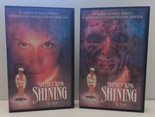 Stephen King - SHINING - Mini serie TV - 2 VHS Ex-Noleggio - WARNER HOME VIDEO !