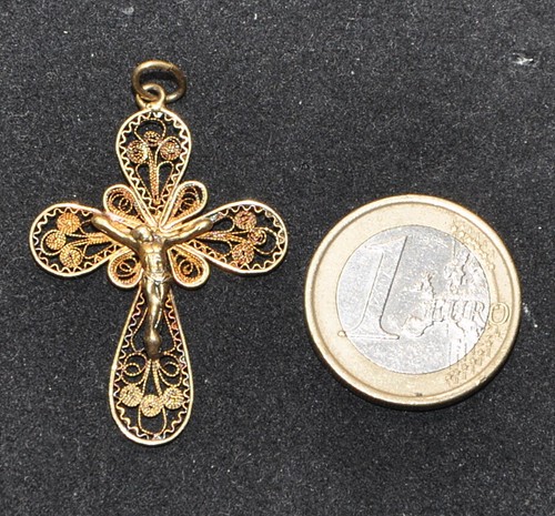 Crocifisso argento 800 - crocifisso,