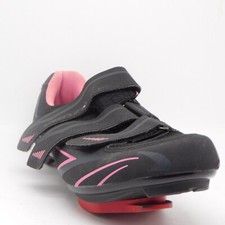Scarpe da ciclismo donna Venzo Athletic Footwear cinturino regolabile 3 bulloni taglia US 7,5