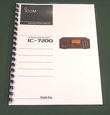 Icom IC-7200 Manuale di