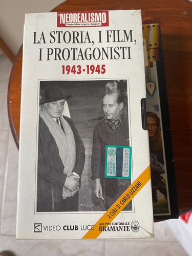 Vhs film neorealismo la - vhs,