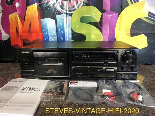 Aiwa f450 stereo cassette - aiwa,