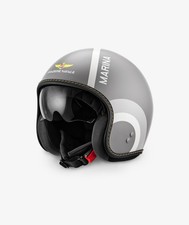 Casco Jet MotoGuzzi Aviazione Navale XS-XL Grigio