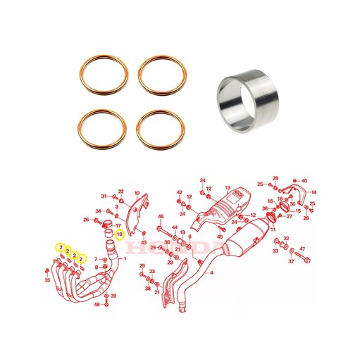 Honda cbr 600 - 2003, kit