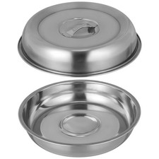  2 Pcs Metal Dome Coprivivande