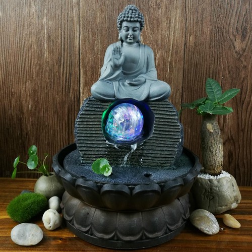 Statua buddha resina - di,