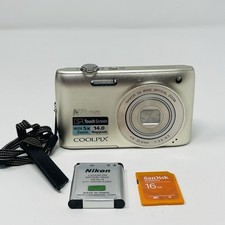 Nikon Coolpix S4100 Beige 14MP
