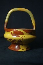 SCALDINO IN MAIOLICA - VEGGIO - Portabrace- ceramica popolare