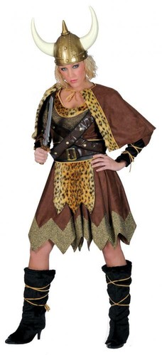 Costume vichinga barbara - costume,