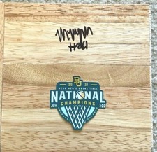 MATTHEW MAYER PARQUET FIRMATO 6X6 BAYLOR BEARS 2021 BASKET CHAMPS