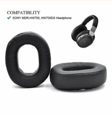 Cuscinetto auricolare morbido di ricambio per cuffie wireless Sony MDR-HW700 MDR-HW700DS