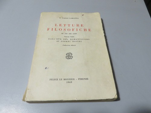 Letture filosofiche vol - vol, 3