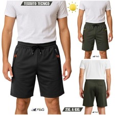 BERMUDA TESSUTO TECNICO ZIP