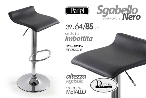 Sgabello sedia cucina bar - sgabello,