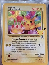 Pokemon  Pikachu di Compleanno