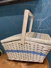 VINTAGE CESTO PORTA CUCITO