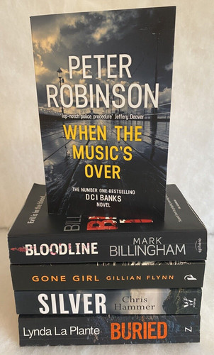Crime thriller paperbacks - thriller, 5