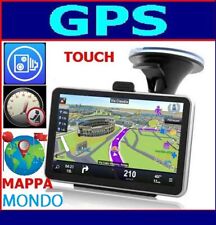 NAVIGATORE+MAPPA MONDO-ITALIA+AUTOVELOX GPS 2024 TABLET 5" AUTO SPEEDCAM VELOX