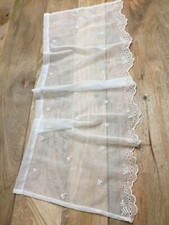 Tendina bistrot con pizzo