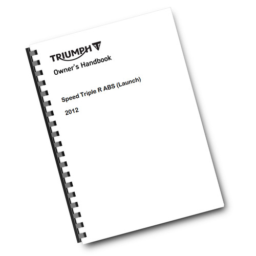 Manuale utente triumph - utente, owner