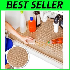 Tappetino sotto lavello beige