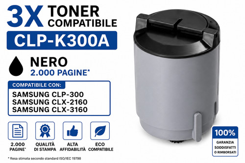 3toner compatibile samsung