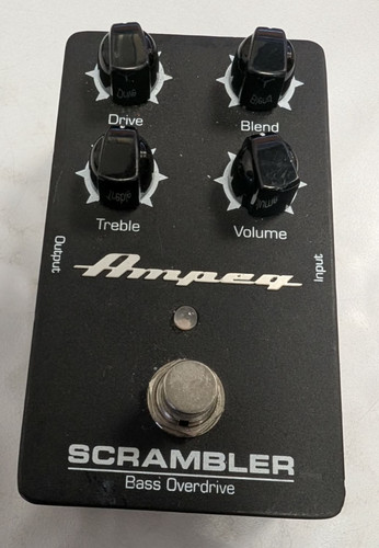 Pedale overdrive basso ampeg - overdrive,
