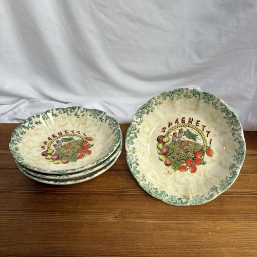 Set ciotole pasta spaghetti - 4,