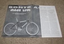 Brochure Bontrager Race & Race Lite bicicletta MTB