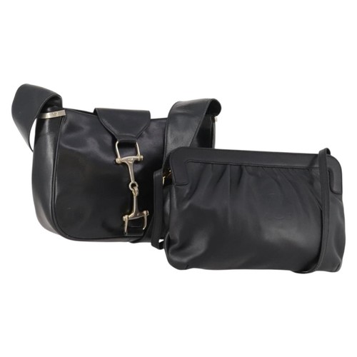 Celine bag leather set black - 2,