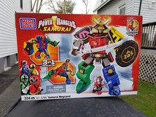 POWER RANGERS Samurai Megazord MEGA BLOKS Super Sentai MINIFIGURES Shinkenger US
