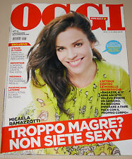 OGGI 2015/14=MICAELA RAMAZZOTTI=ROCCO SIFFREDI=ISOLA DI GORGONA=I SOLITI IDIOTI=