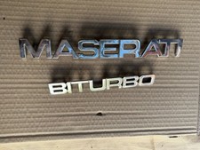 SCRITTA LOGO FREGIO MASERATI