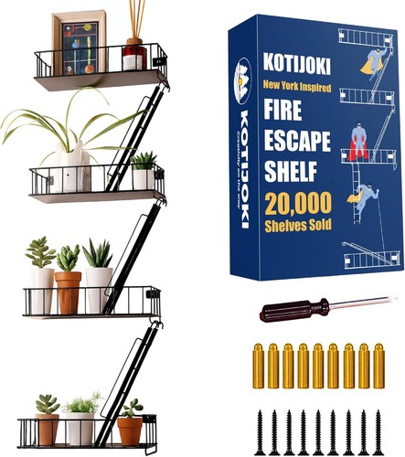 Scaffale parete per fuga - scaffale,