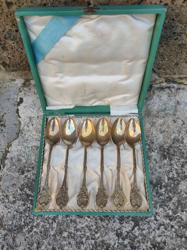 Set cucchiai argento vermeille - argento,
