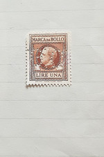marche da bollo lire 1 perfin