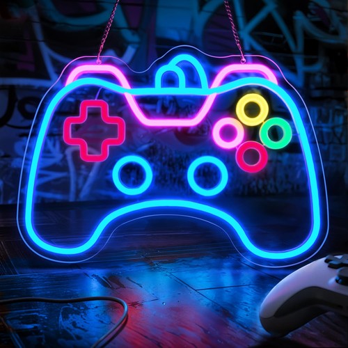 Insegna neon con - al,