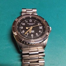 Orologio subacqueo uomo Hamilton Khaki Sub 660 piedi quarzo 39 mm quadrante nero