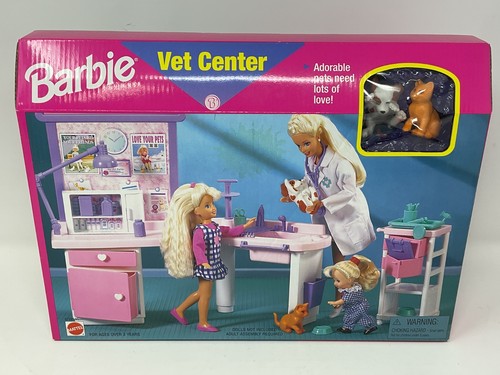Mattel barbie vet center 1998 - barbie,