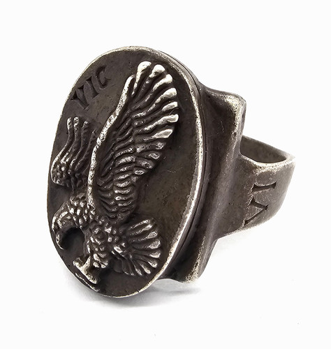 Anello argento antico - 50,